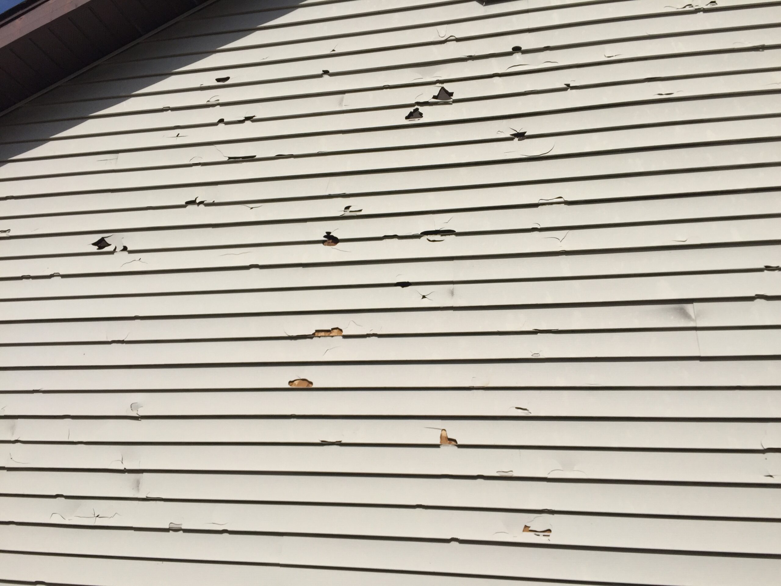 storm caused hail damage to vinyl siding on a hous 2021 08 30 12 32 44 utc scaled